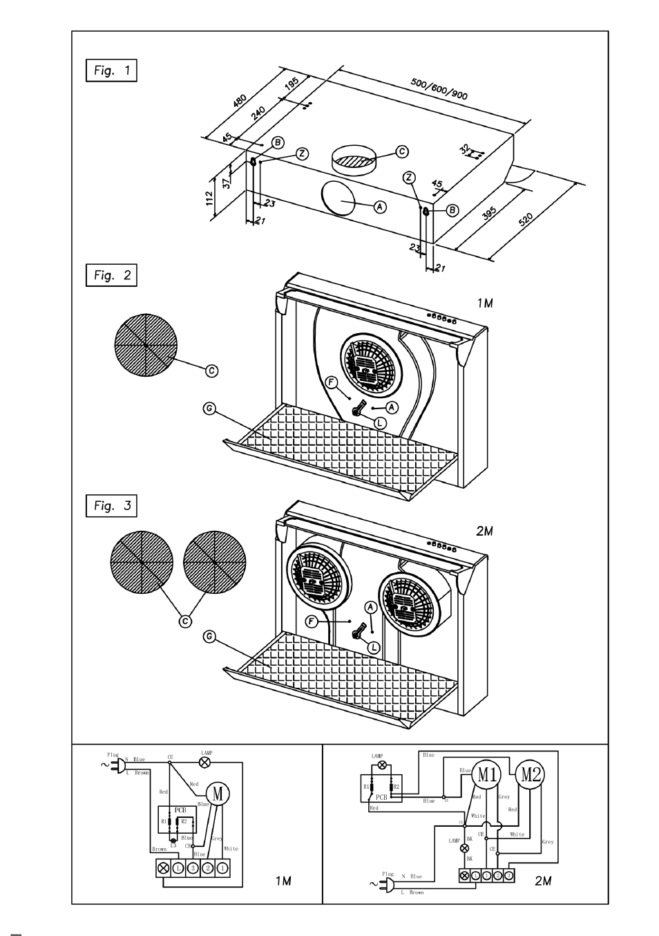 Cata F User Manual | Page 3 / 16