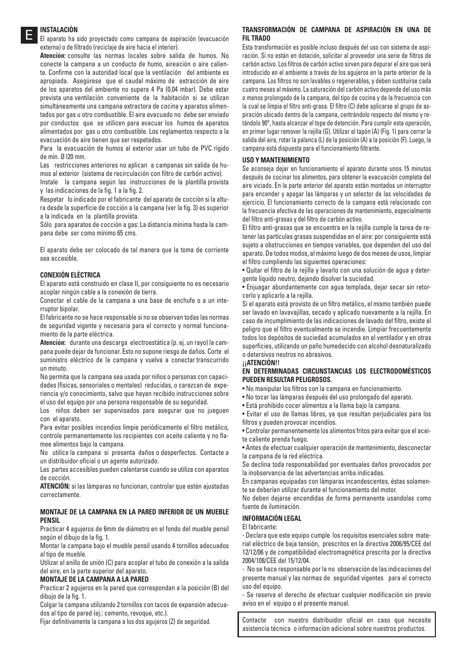 Cata F User Manual | Page 6 / 16