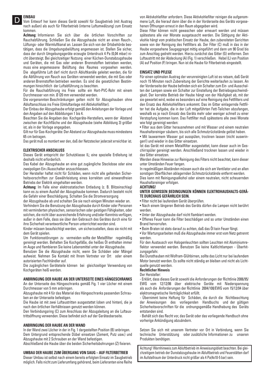 Cata F User Manual | Page 7 / 16