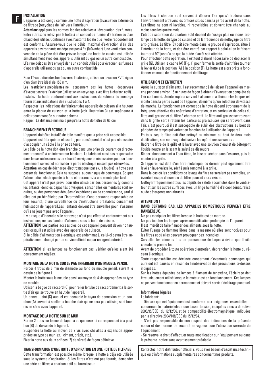 Cata F User Manual | Page 8 / 16