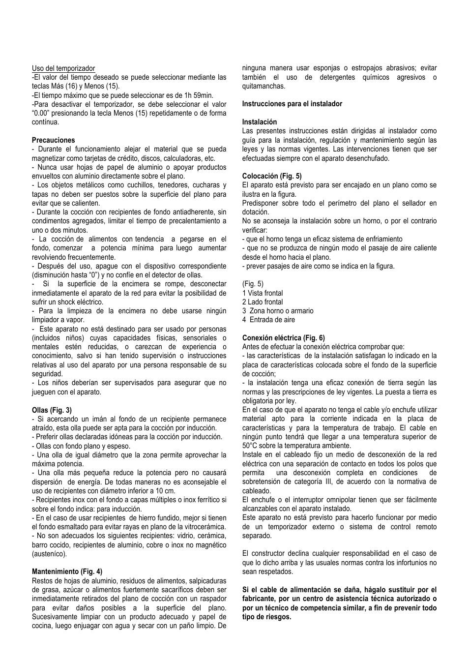 Cata GIGA 600 BK User Manual | Page 6 / 40