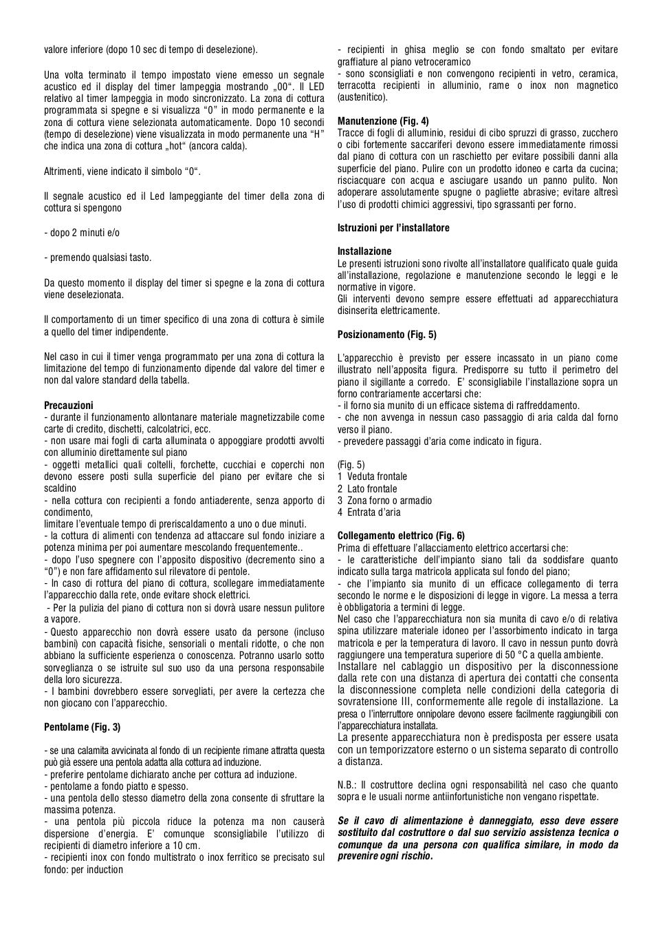 Cata SB 603 WH User Manual | Page 19 / 44
