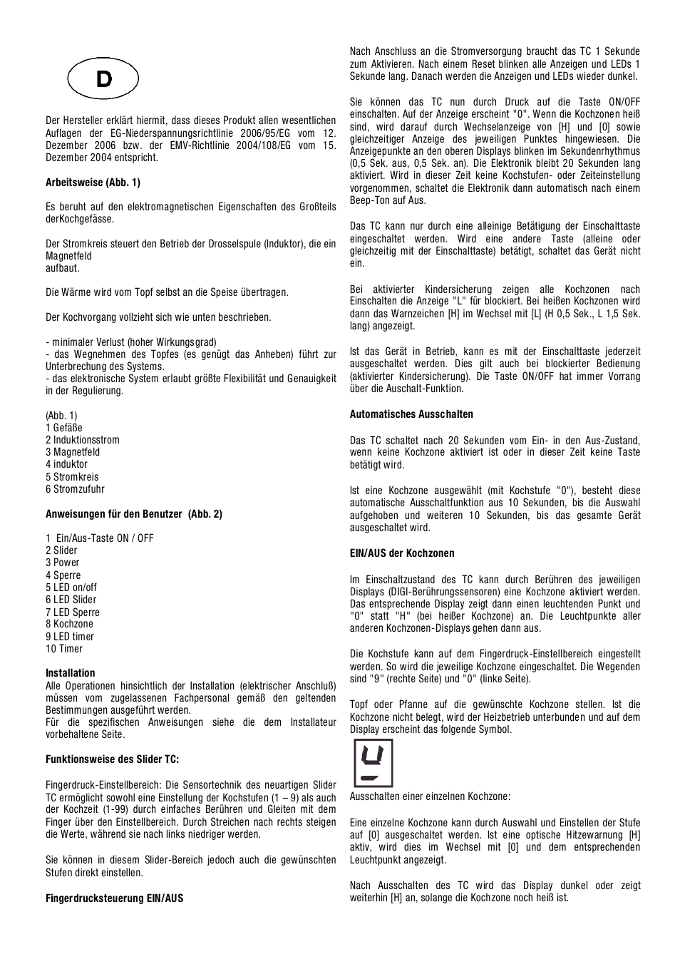 Cata SB 603 WH User Manual | Page 25 / 44