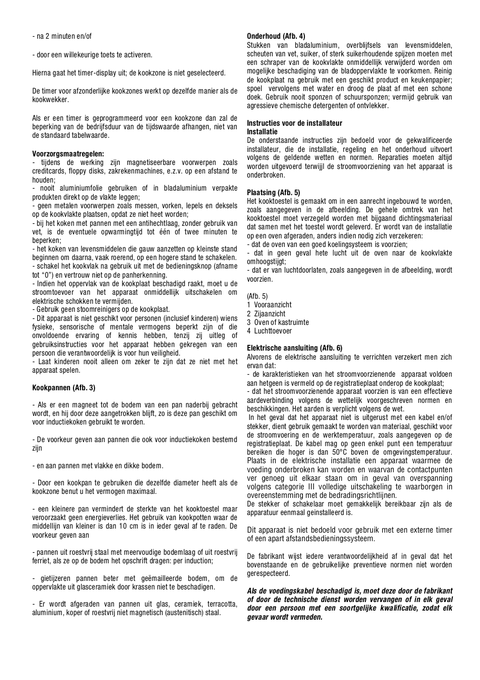 Cata SB 603 WH User Manual | Page 32 / 44