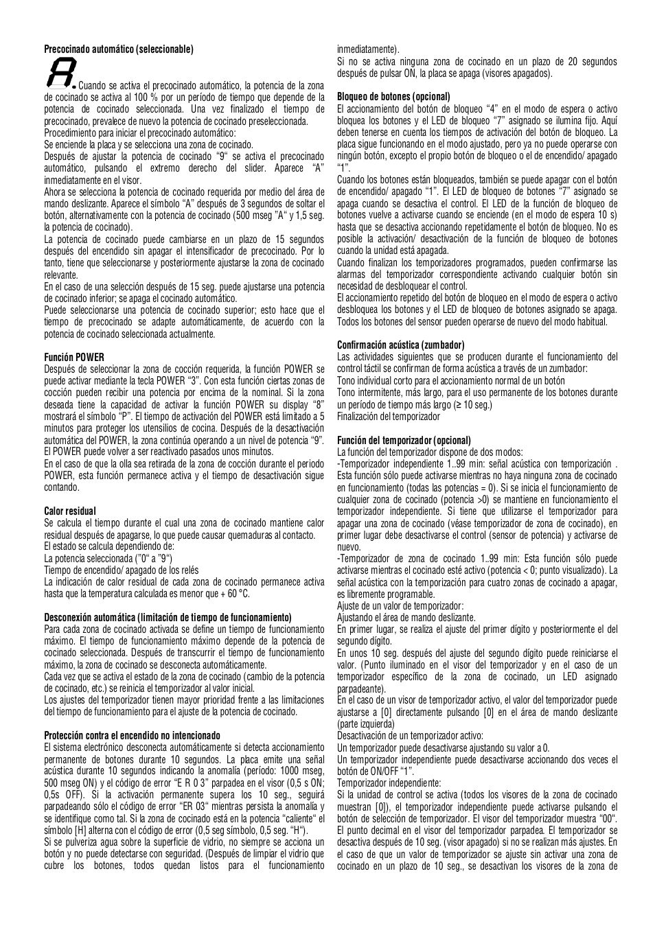 Cata SB 603 WH User Manual | Page 4 / 44