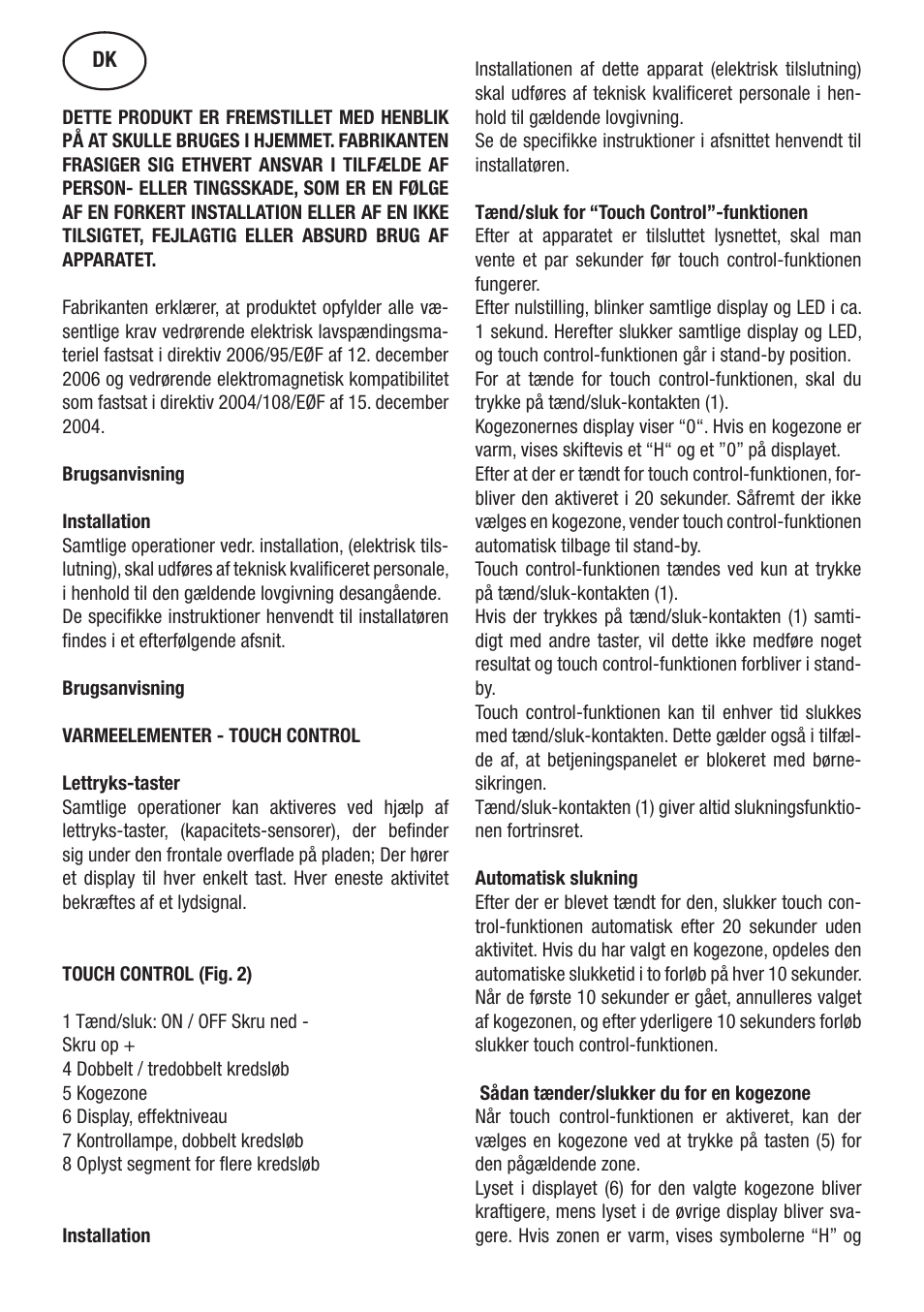 Cata TT 603 User Manual | Page 30 / 70