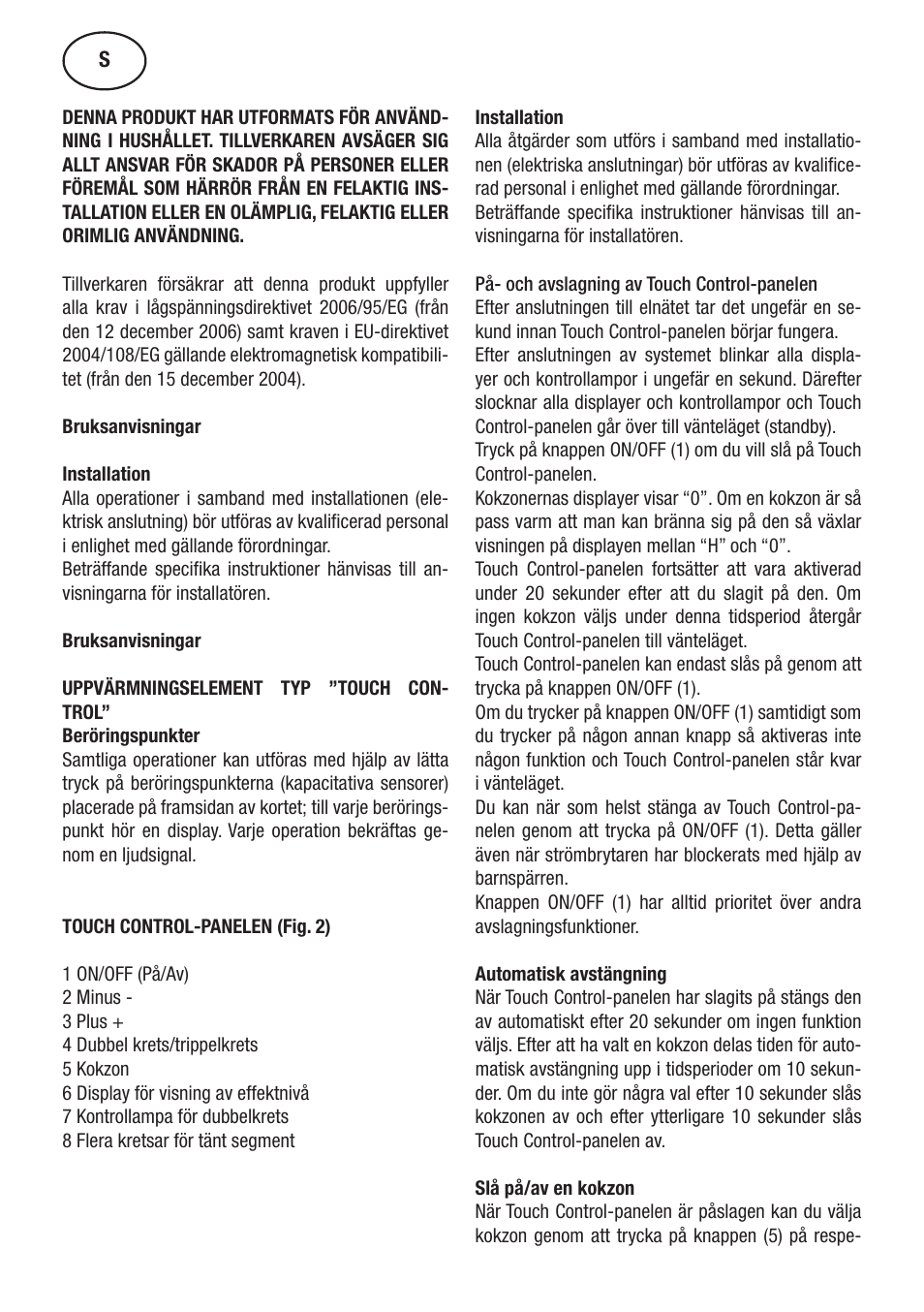Cata TT 603 User Manual | Page 34 / 70