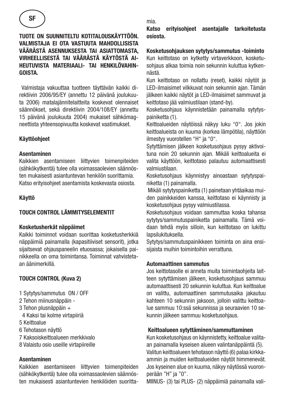 Cata TT 603 User Manual | Page 42 / 70