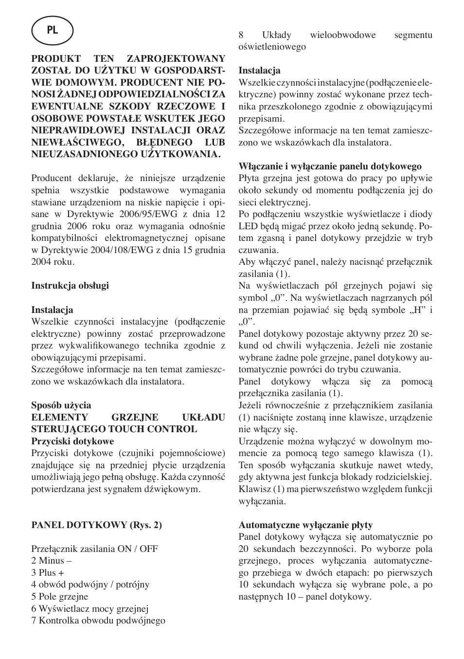 Cata TT 603 User Manual | Page 54 / 70