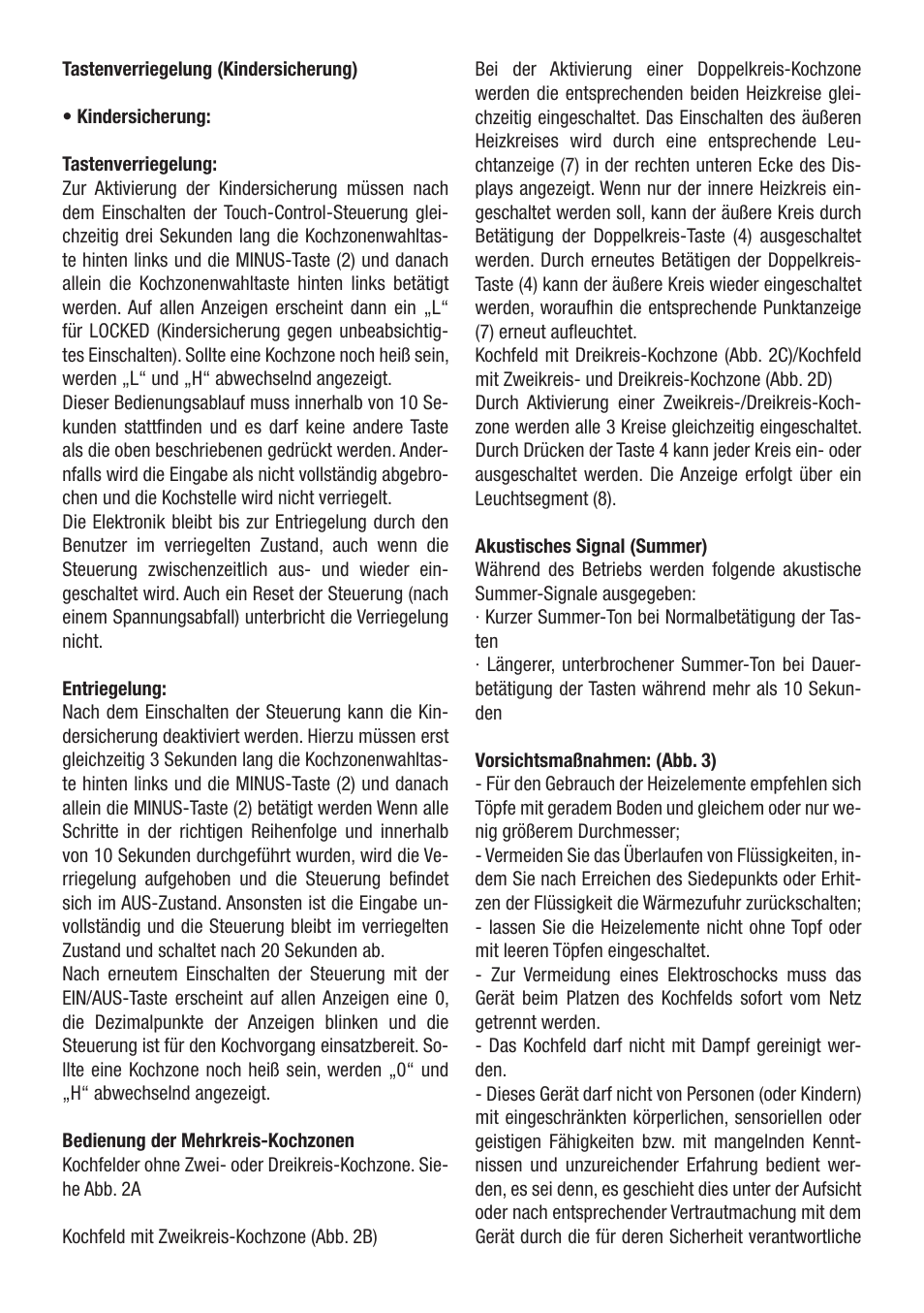 Cata TT 603 User Manual | Page 8 / 70
