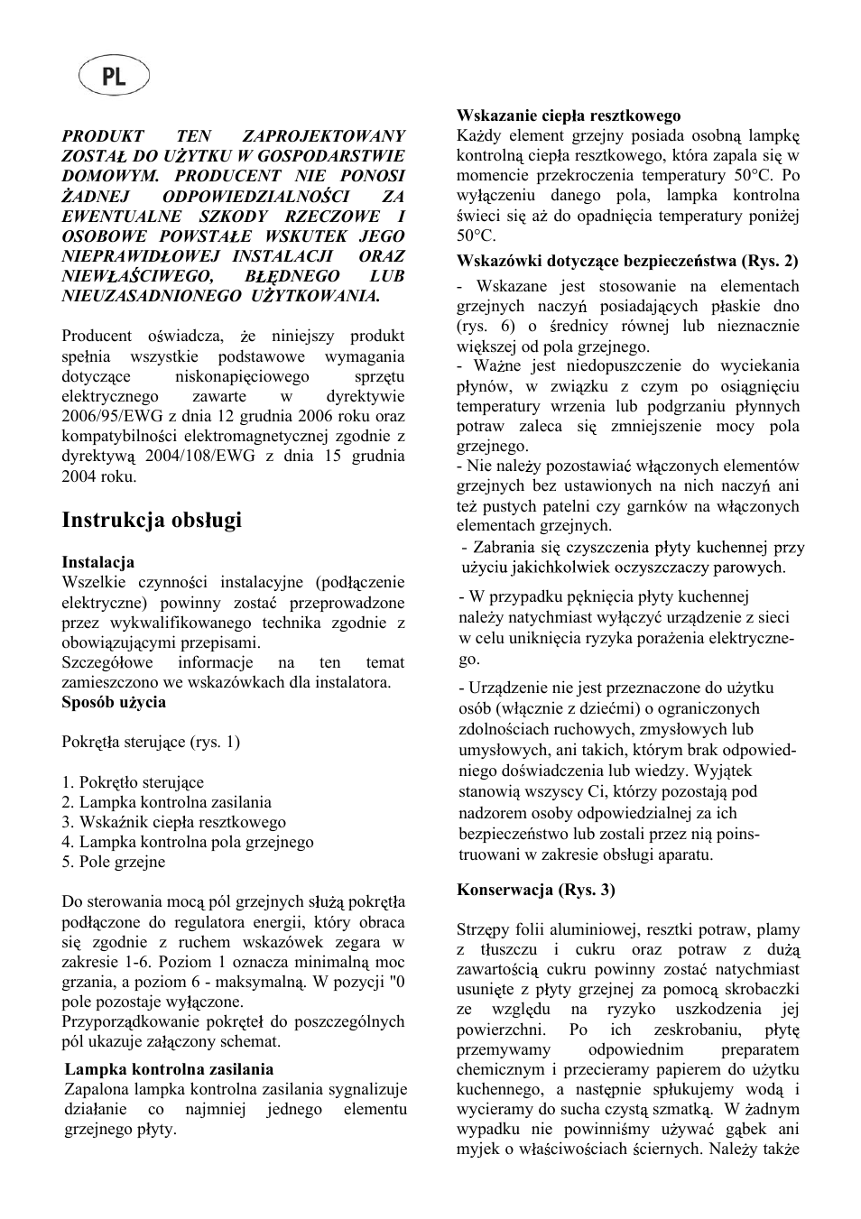 Pol01.ai, Instrukcja obs ugi | Cata 604 HVI User Manual | Page 27 / 40