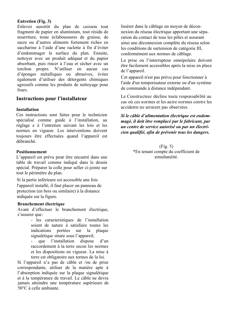 Fra02.ai | Cata 604 HVI User Manual | Page 8 / 40