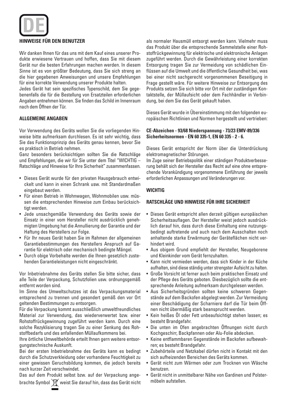 Cata ME 605 X User Manual | Page 13 / 94