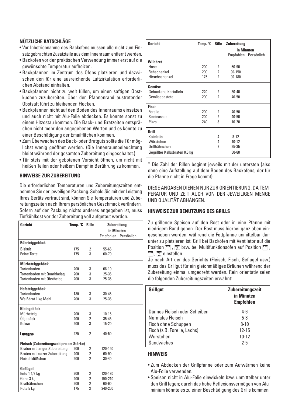 Cata ME 605 TC User Manual | Page 15 / 94