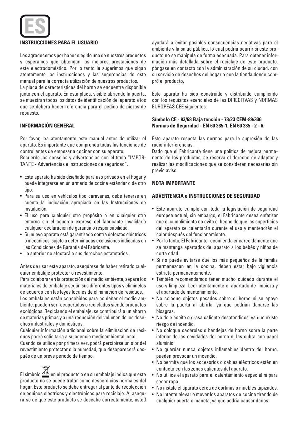 Cata ME 605 TC User Manual | Page 3 / 94