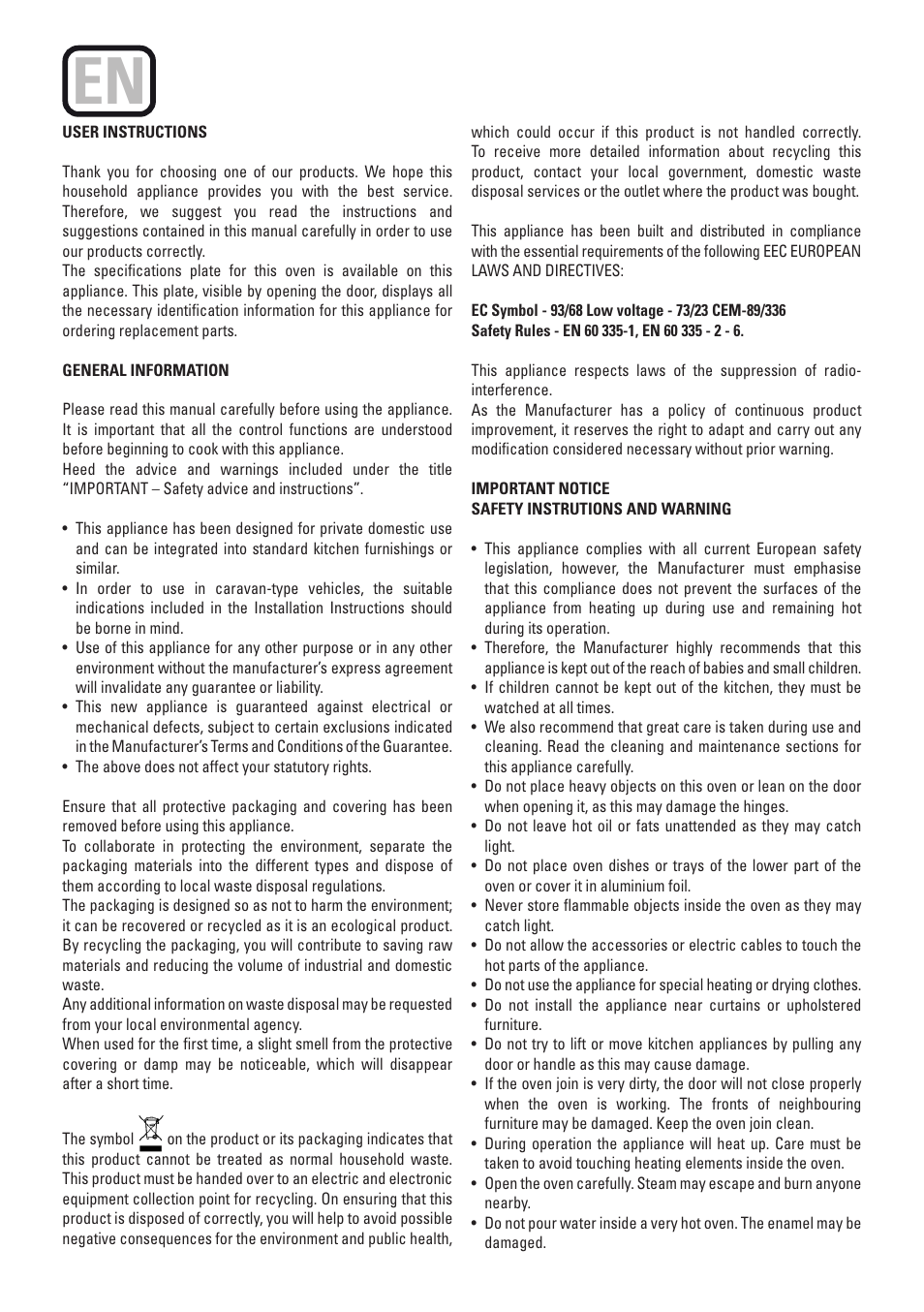 Cata ME 605 TC User Manual | Page 33 / 94