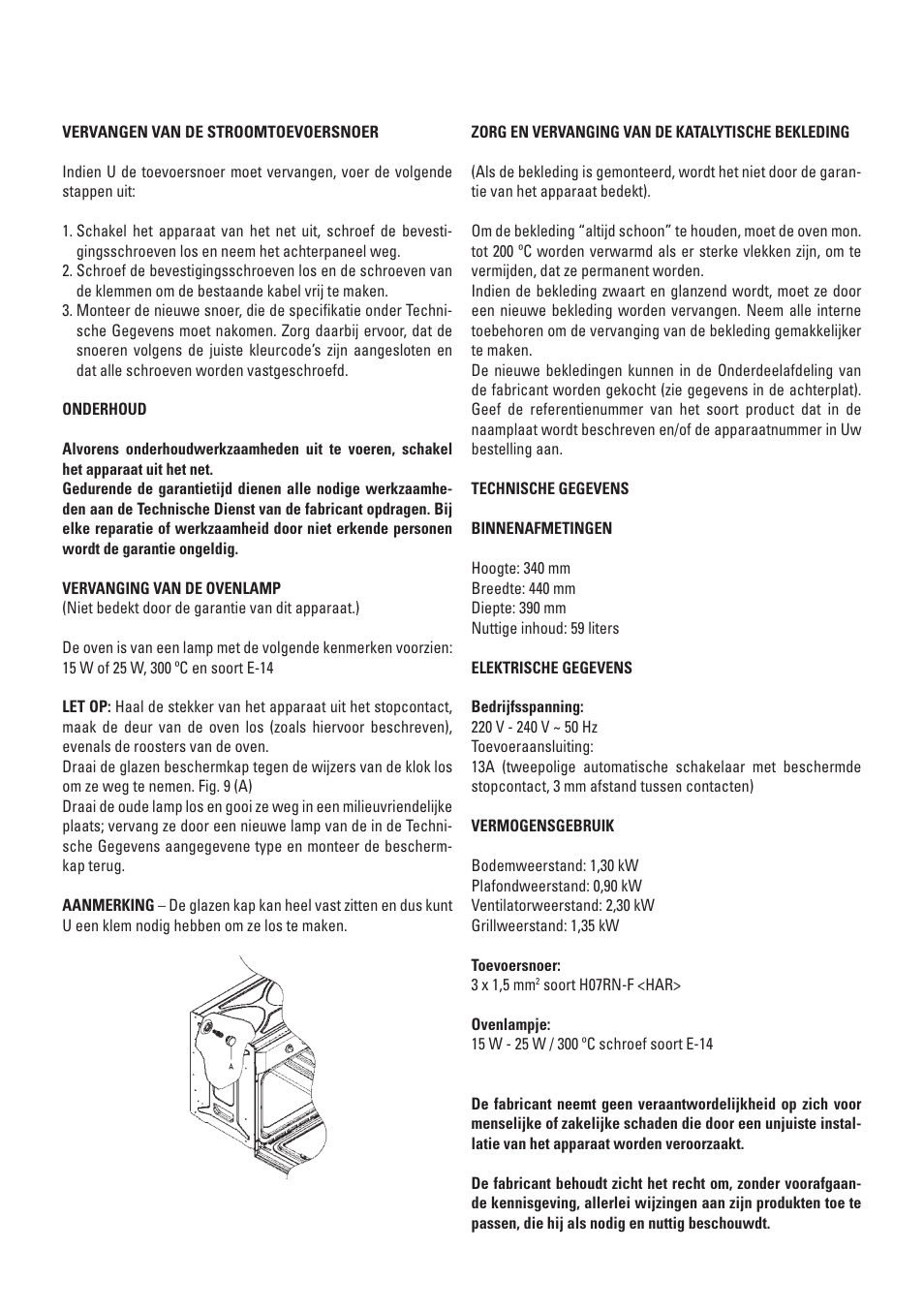 Cata ME 605 TC User Manual | Page 61 / 94