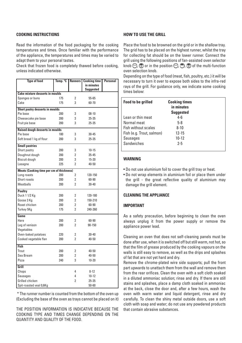 Cata CM 760 AS User Manual | Page 46 / 110