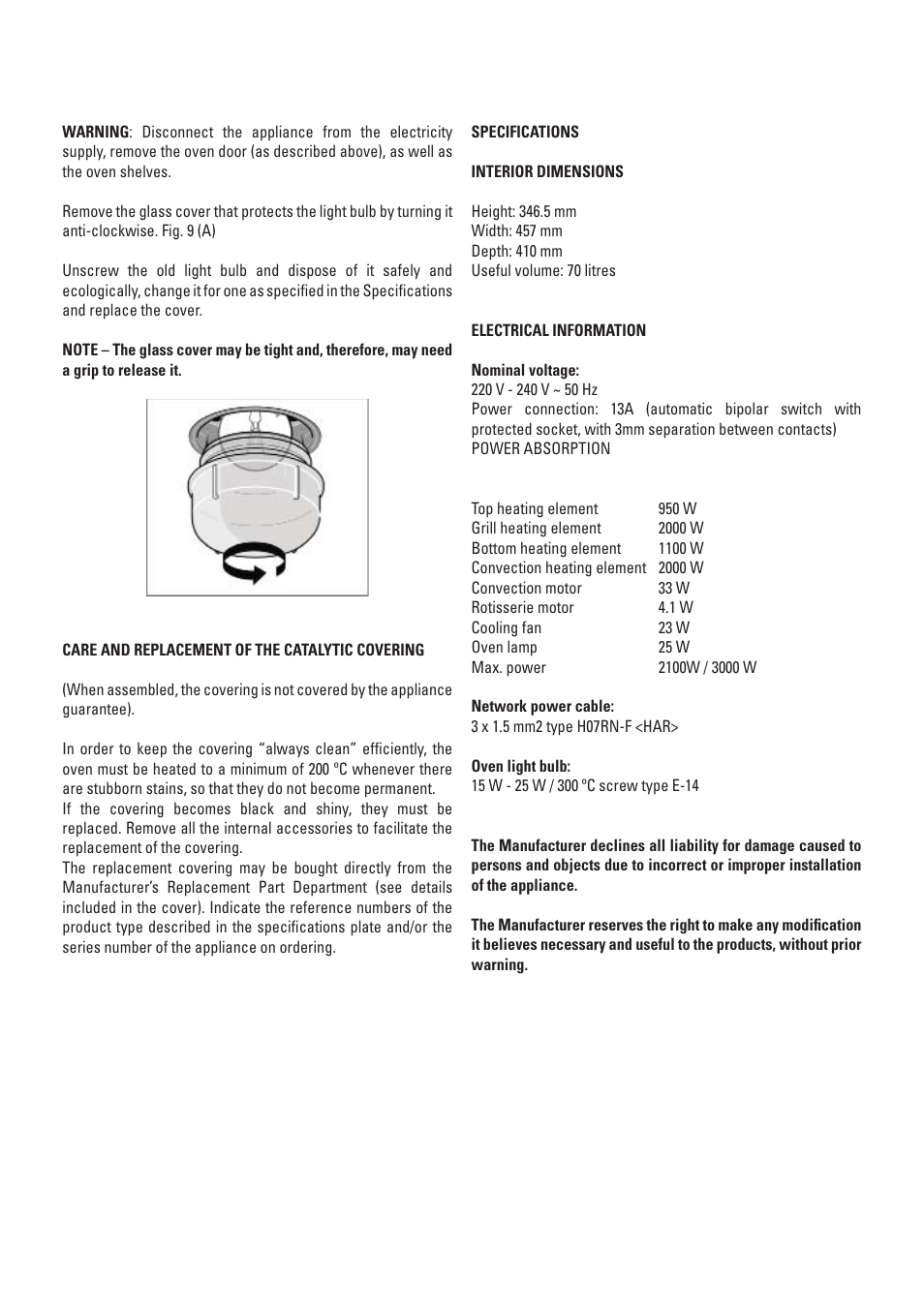 Cata CM 760 AS User Manual | Page 49 / 110