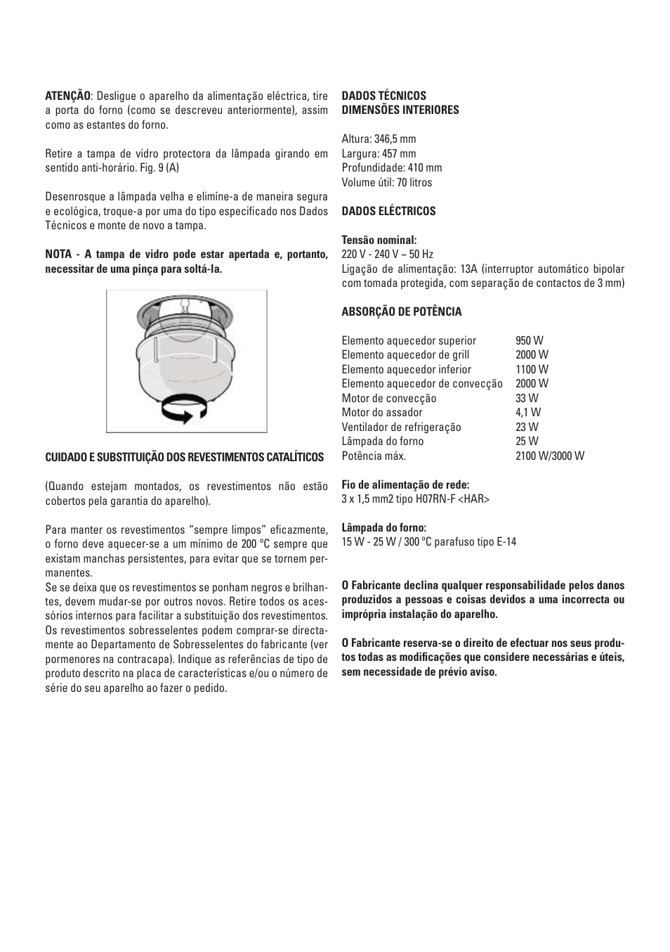 Cata CM 760 AS User Manual | Page 85 / 110