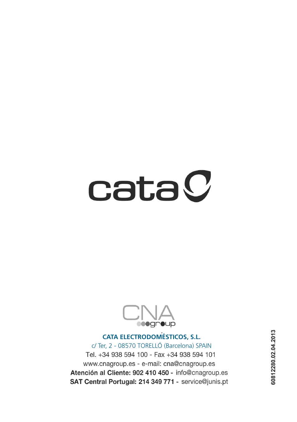 Cata ME 910 User Manual | Page 72 / 72