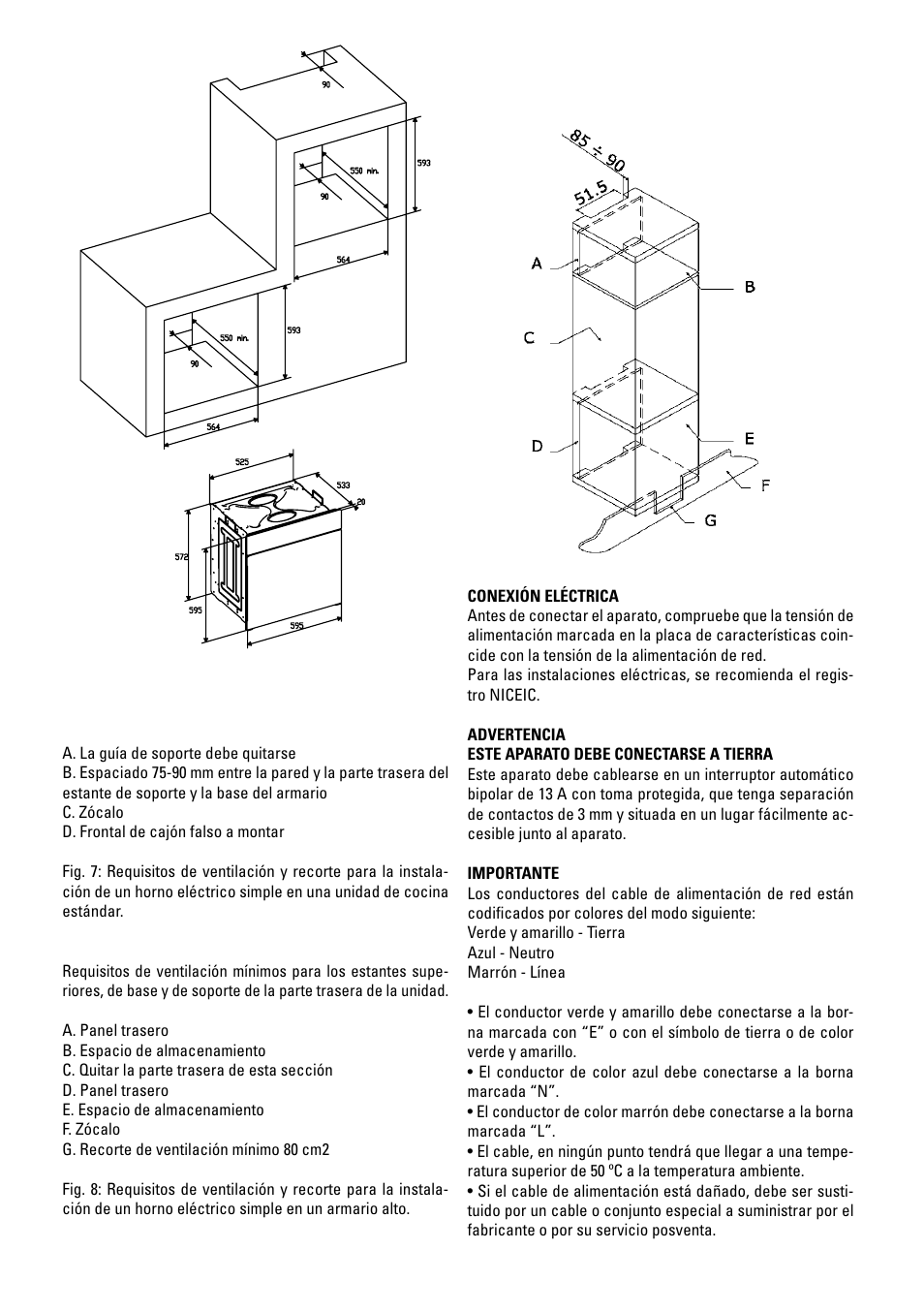 Cata HGR 110 AS WH User Manual | Page 10 / 72