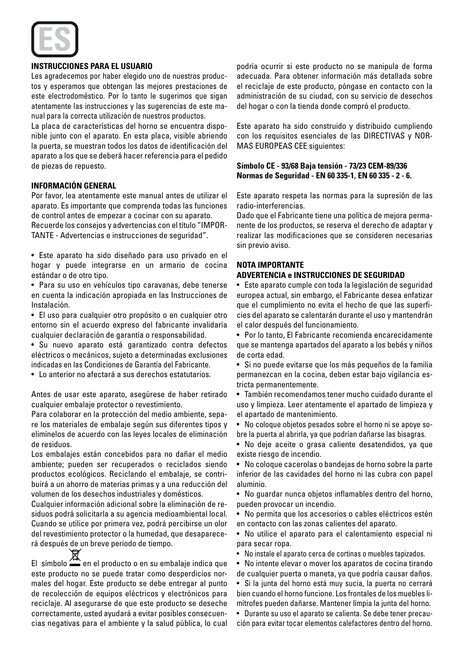 Cata HGR 110 AS WH User Manual | Page 2 / 72