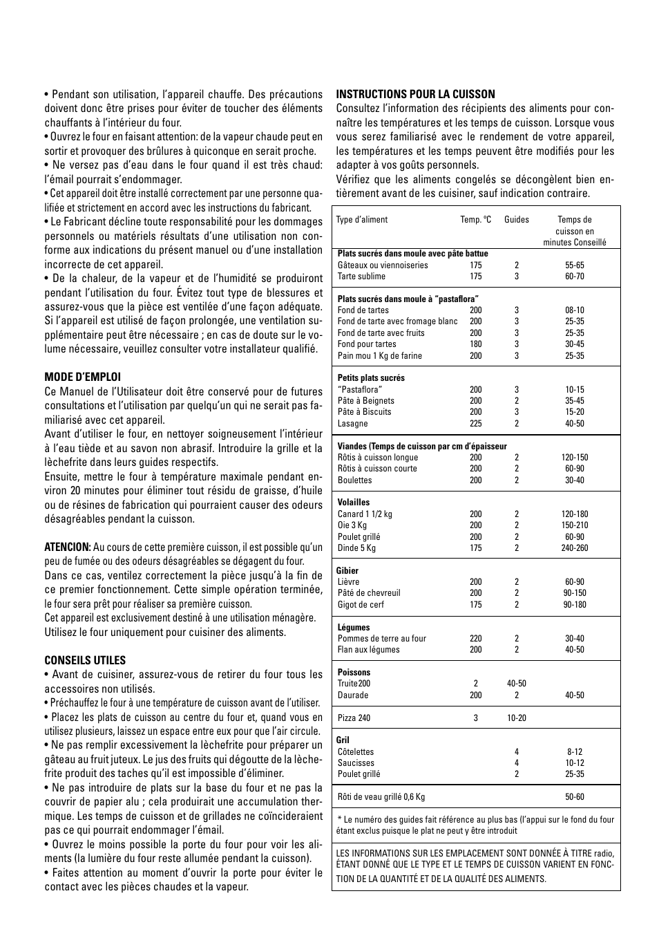 Cata HGR 110 AS WH User Manual | Page 23 / 72