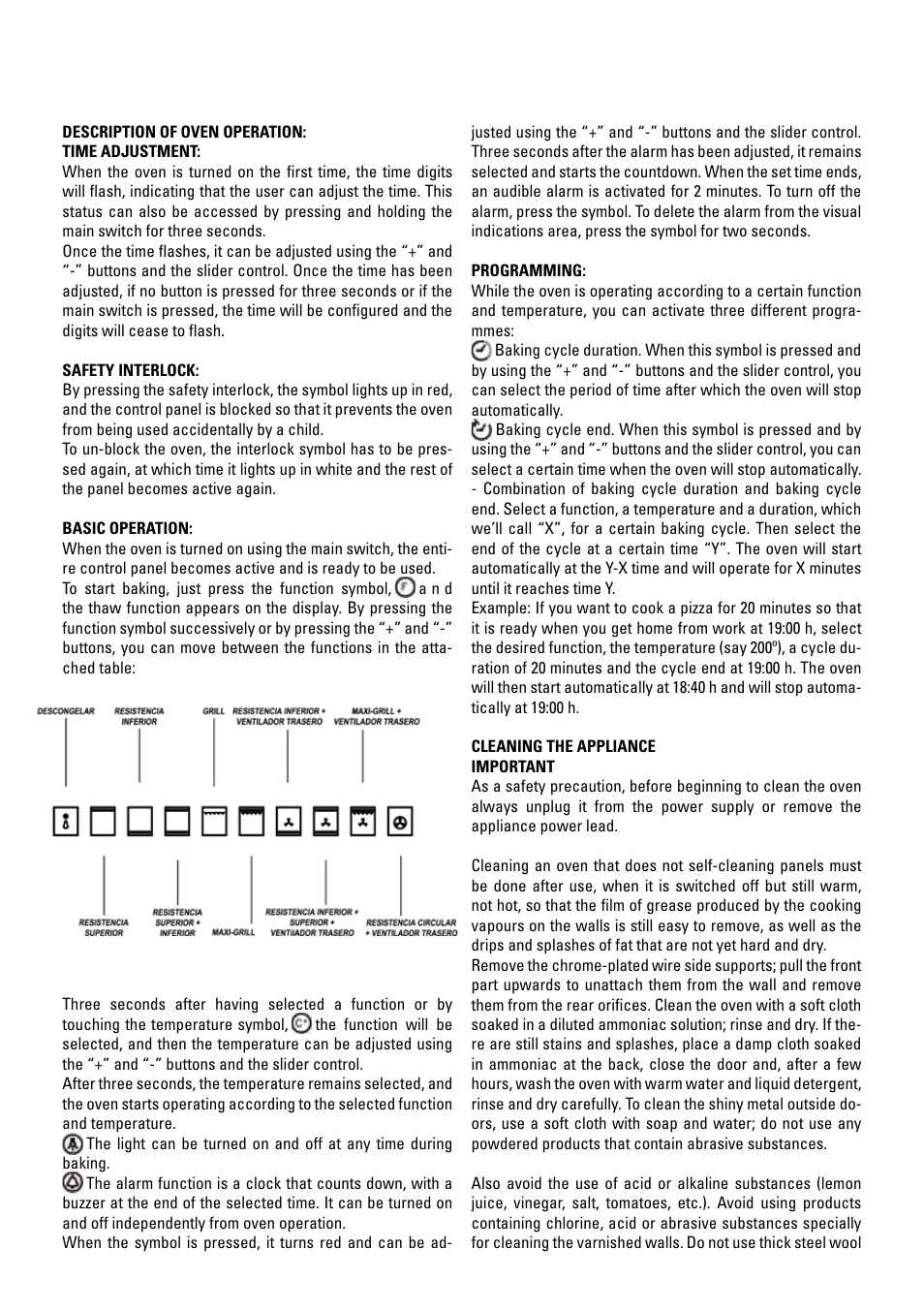 Cata HGR 110 AS WH User Manual | Page 36 / 72