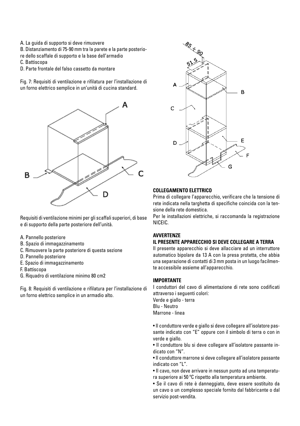 Cata HGR 110 AS WH User Manual | Page 50 / 72