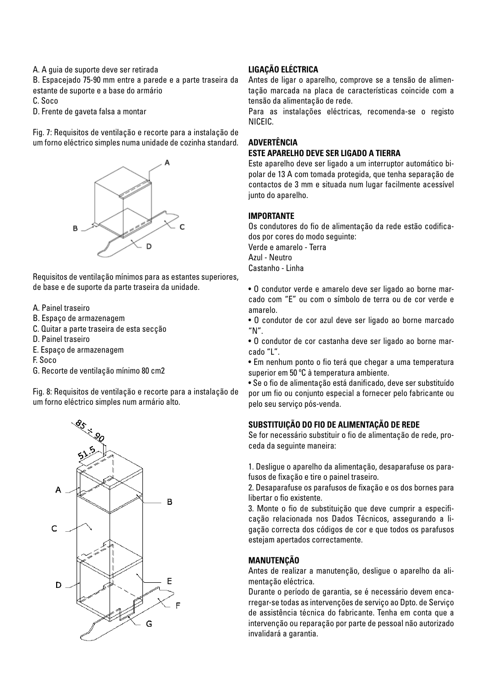 Cata HGR 110 AS WH User Manual | Page 70 / 72