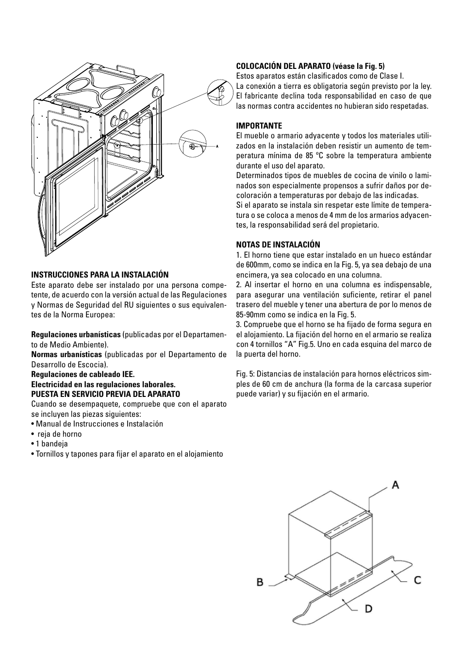 Cata HGR 110 AS WH User Manual | Page 9 / 72
