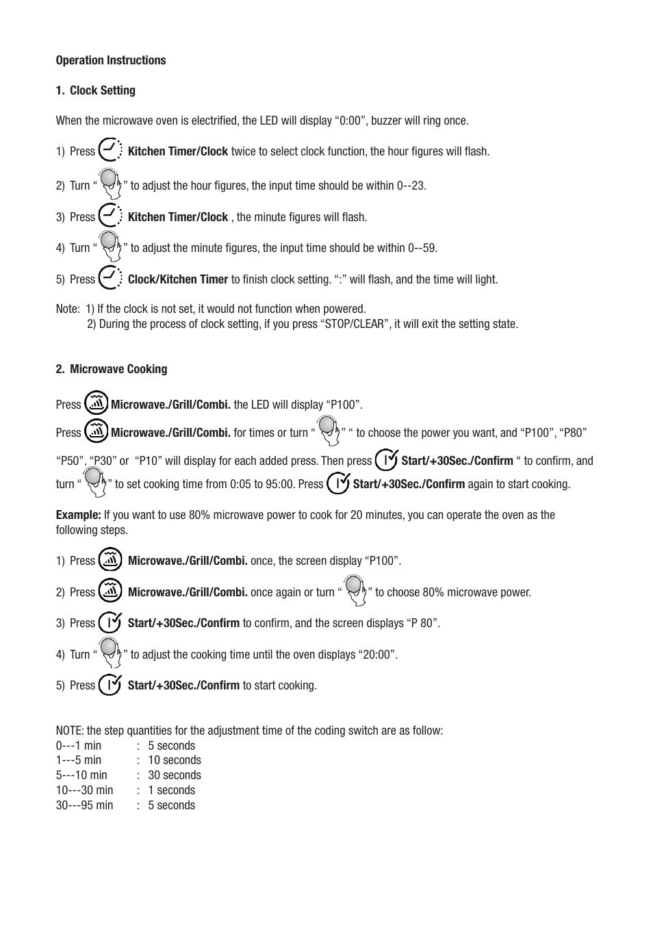 Cata MC 28 D WH User Manual | Page 44 / 84