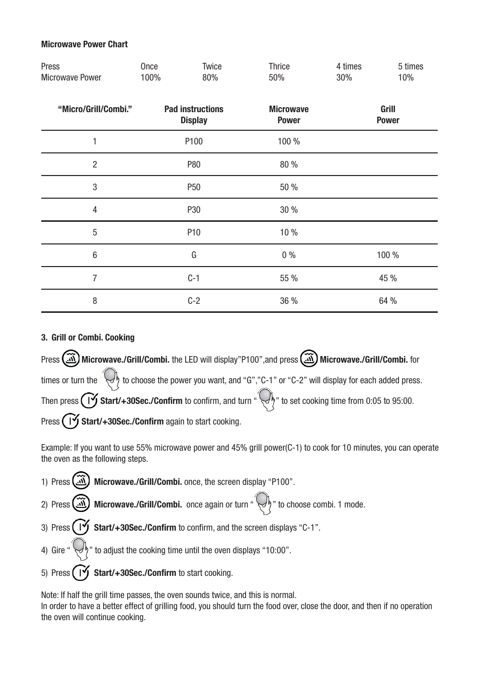 Cata MC 28 D WH User Manual | Page 45 / 84