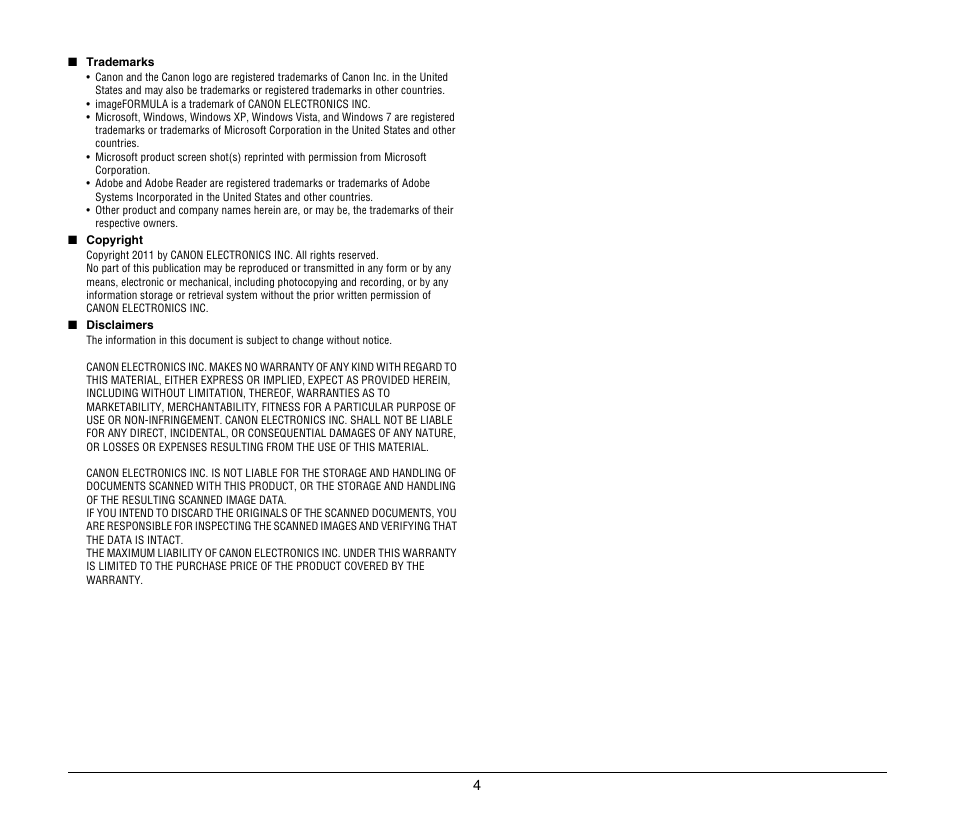 Canon CR-80 User Manual | Page 4 / 21