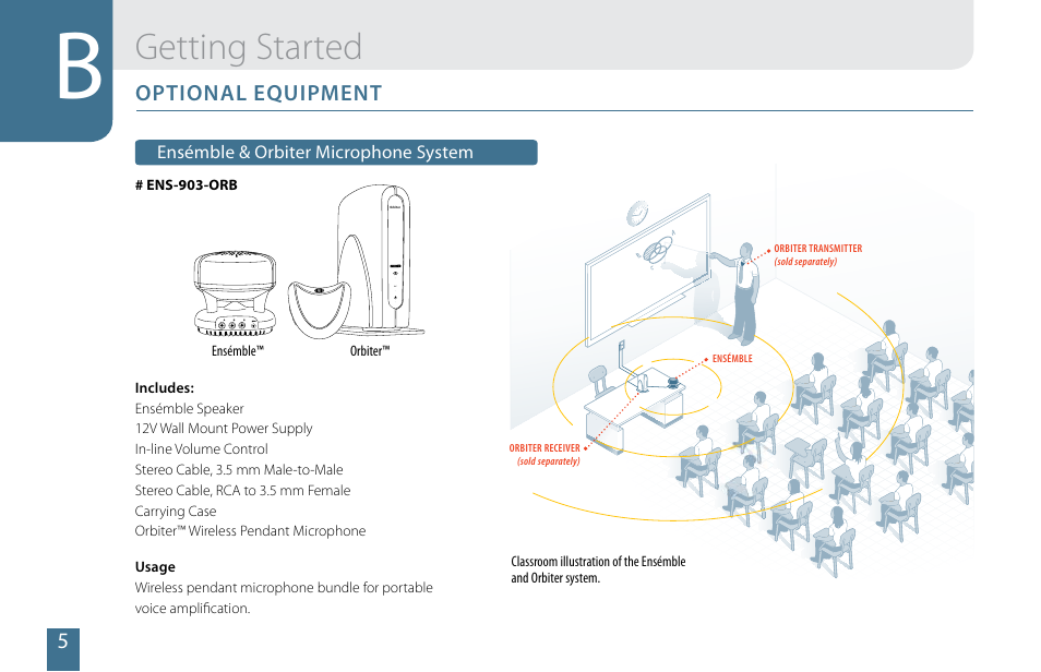 Getting started | Cetacea Sound Ensémble 903 User Manual | Page 6 / 16
