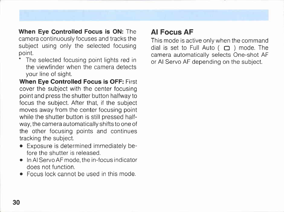 Canon EOS A2E User Manual | Page 31 / 136
