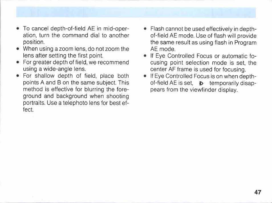 Canon EOS A2E User Manual | Page 48 / 136