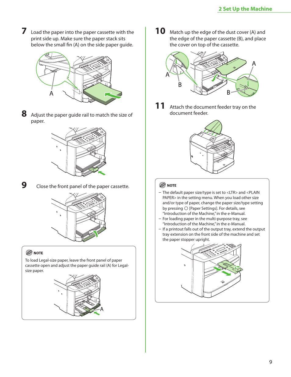 Canon MF4370DN User Manual | Page 11 / 44