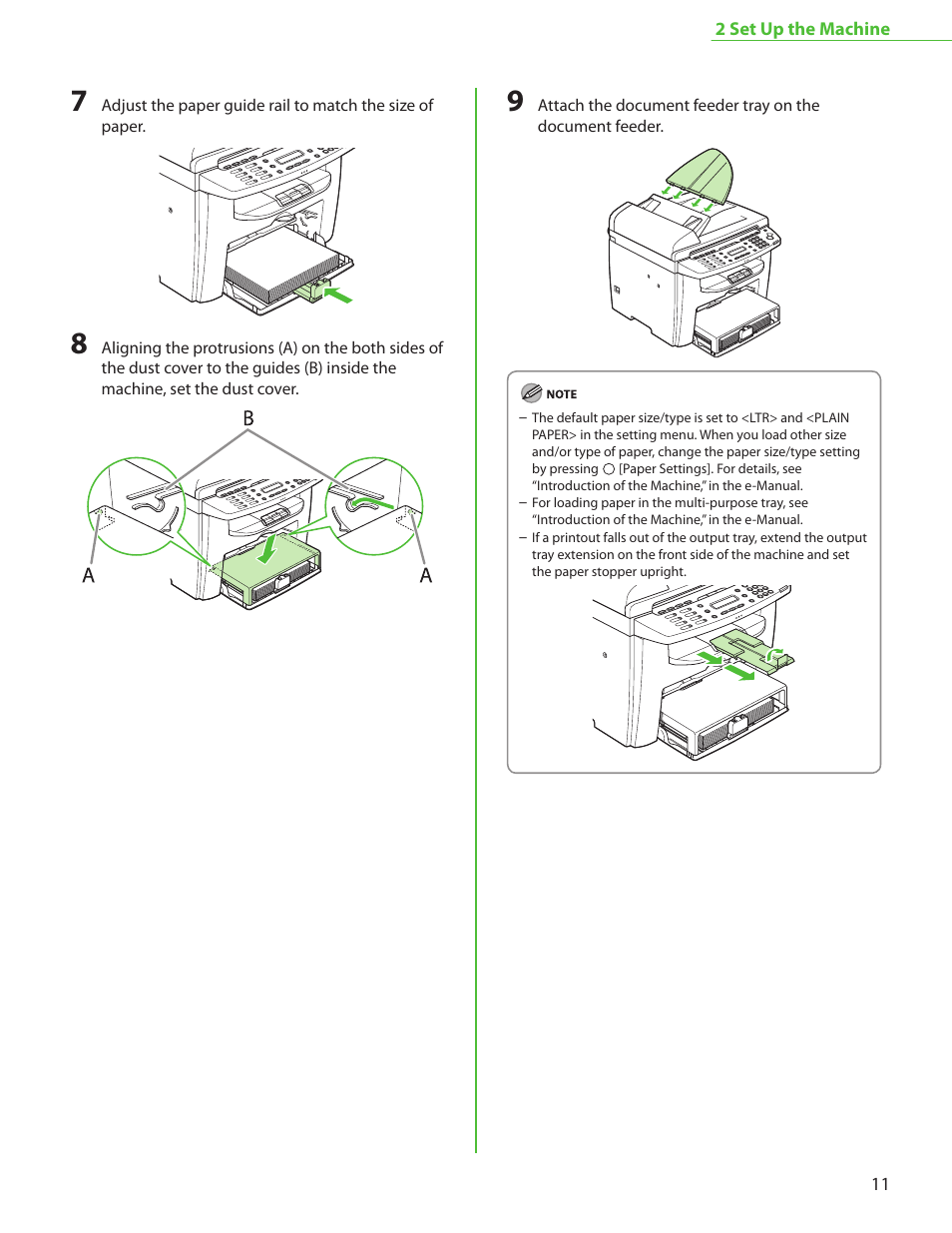 Canon MF4370DN User Manual | Page 13 / 44