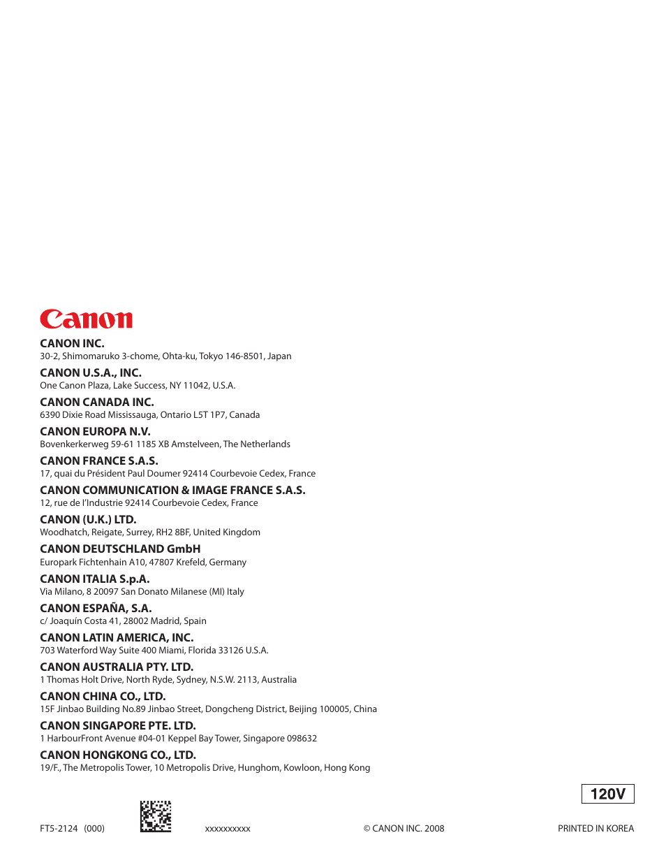 Canon MF4370DN User Manual | Page 44 / 44
