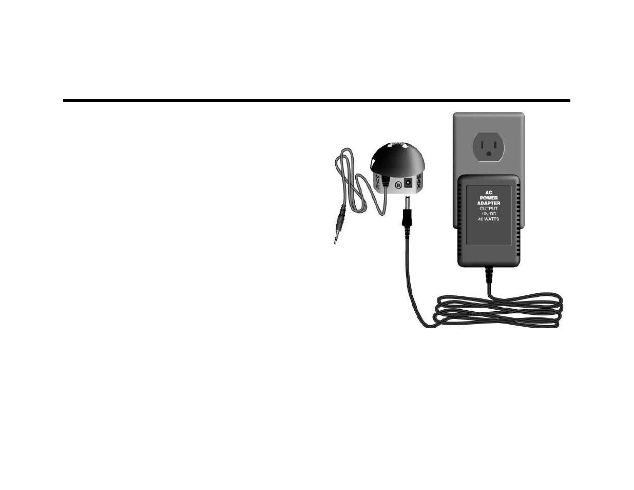 Connecting the power cord | Cetacea Sound PAS I Presentation Audio System Owner's Manual User Manual | Page 3 / 11