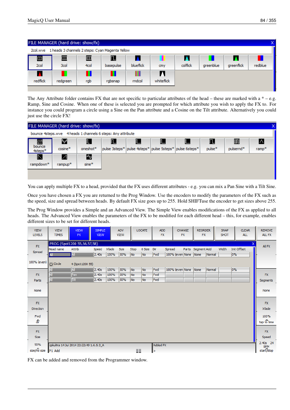 ChamSys MagicQ User Manual User Manual | Page 113 / 384