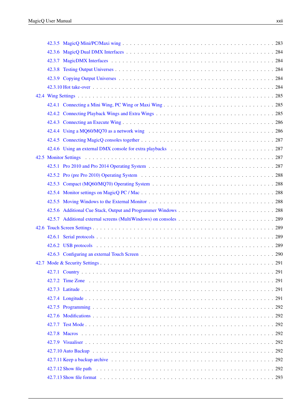 ChamSys MagicQ User Manual User Manual | Page 22 / 384