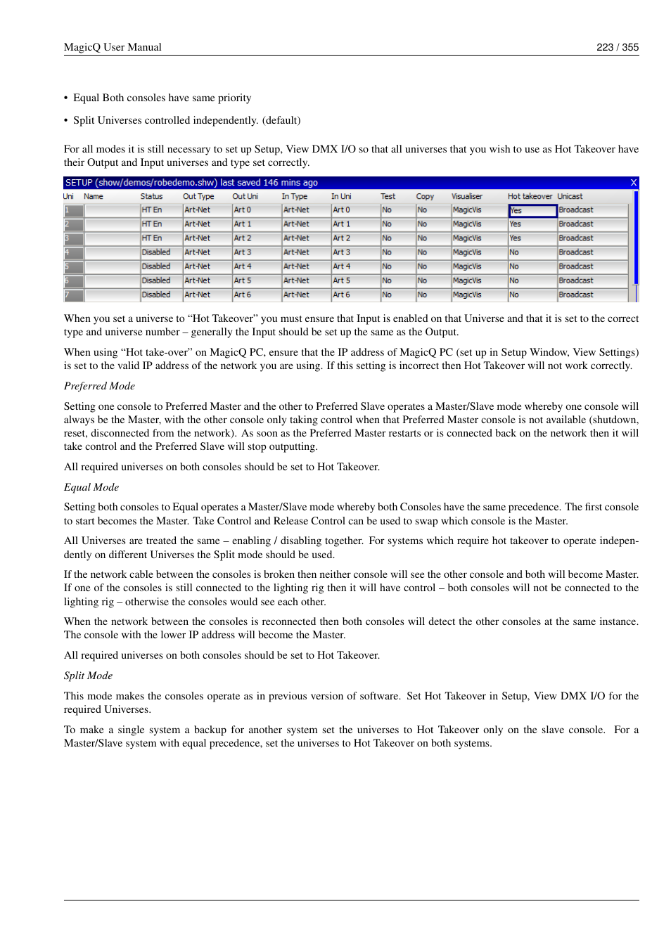 ChamSys MagicQ User Manual User Manual | Page 252 / 384