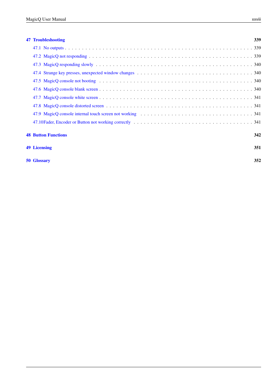 ChamSys MagicQ User Manual User Manual | Page 28 / 384