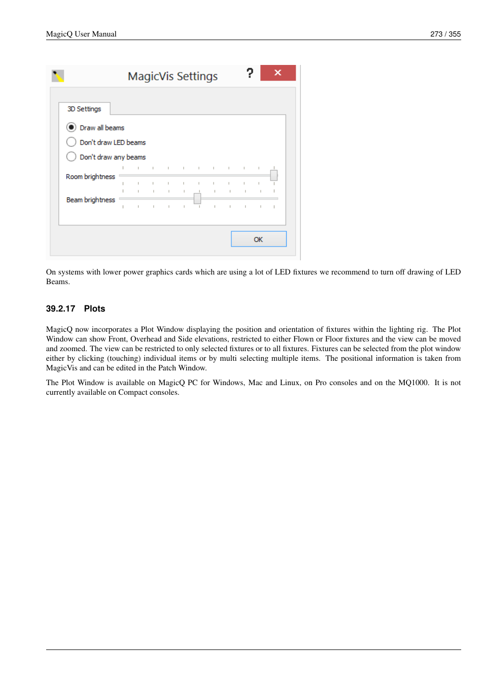 Plots, 17 plots | ChamSys MagicQ User Manual User Manual | Page 302 / 384