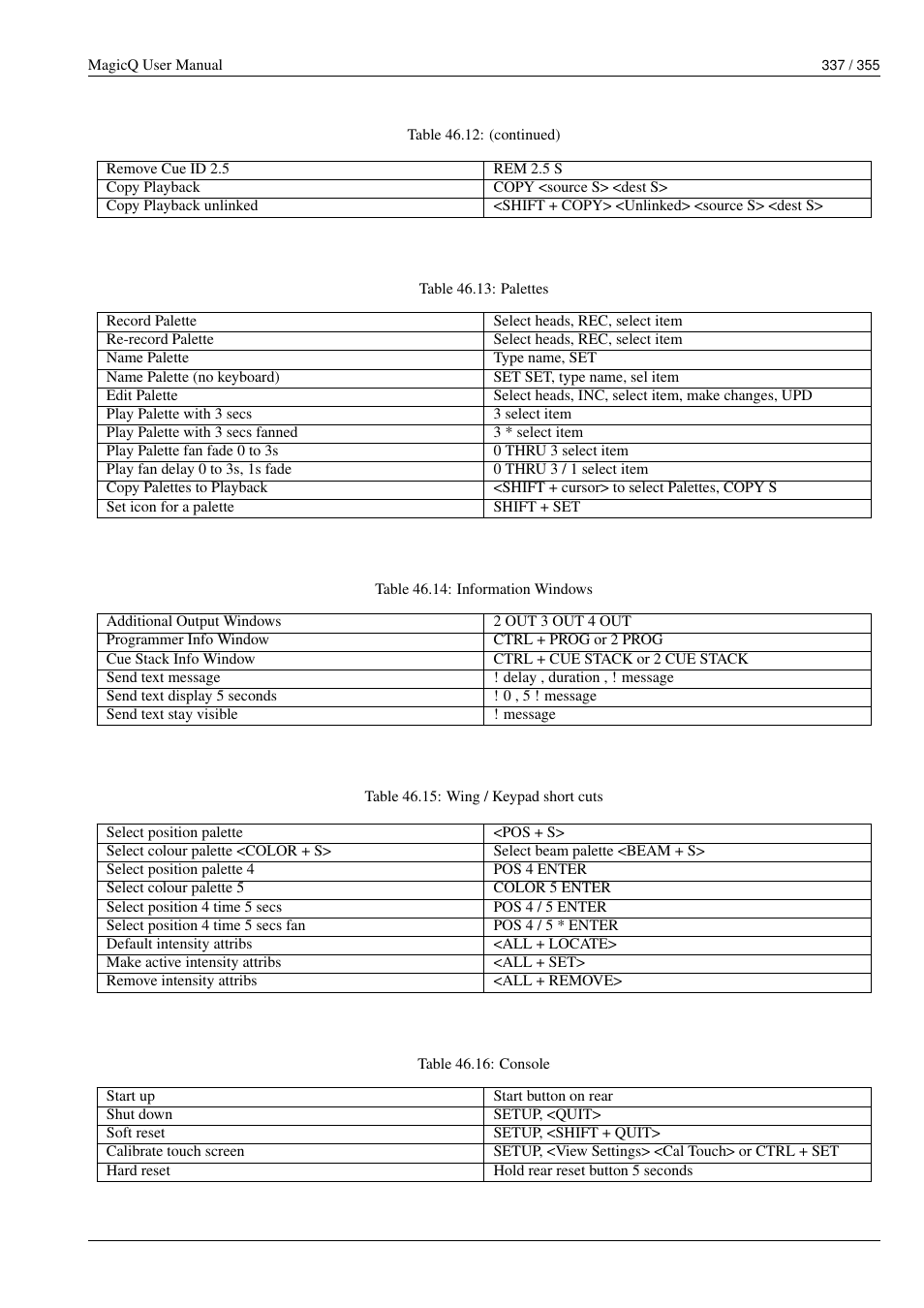 ChamSys MagicQ User Manual User Manual | Page 366 / 384