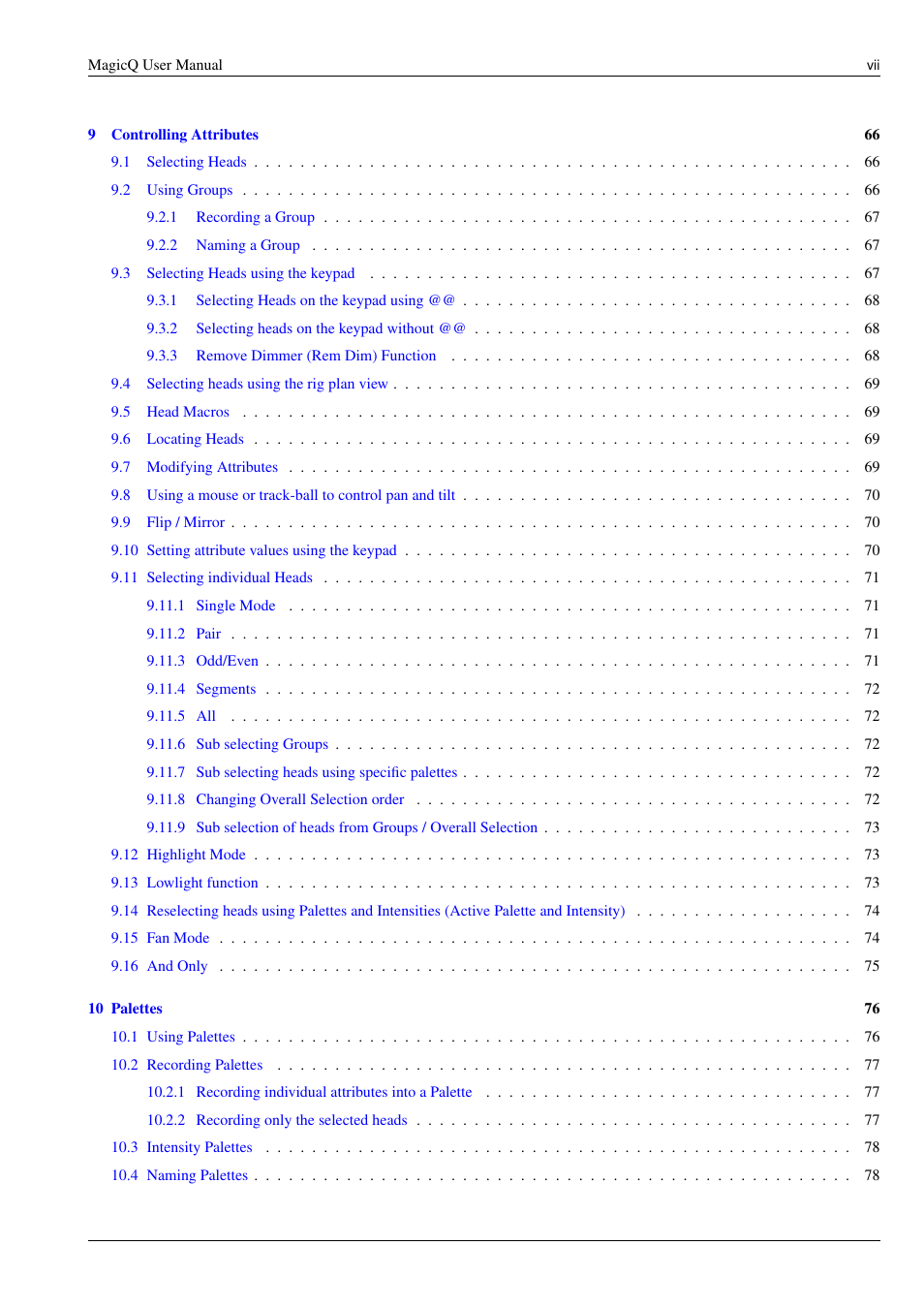 ChamSys MagicQ User Manual User Manual | Page 7 / 384