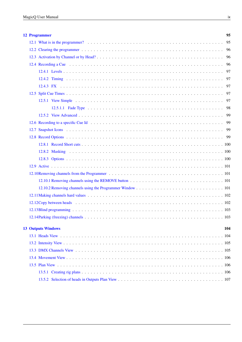 ChamSys MagicQ User Manual User Manual | Page 9 / 384